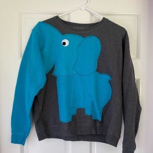 Cute Elephant Sweatshirt